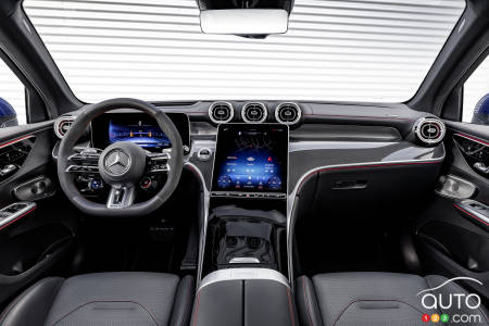 Interior of the 2024 Mercedes-AMG GLC 43